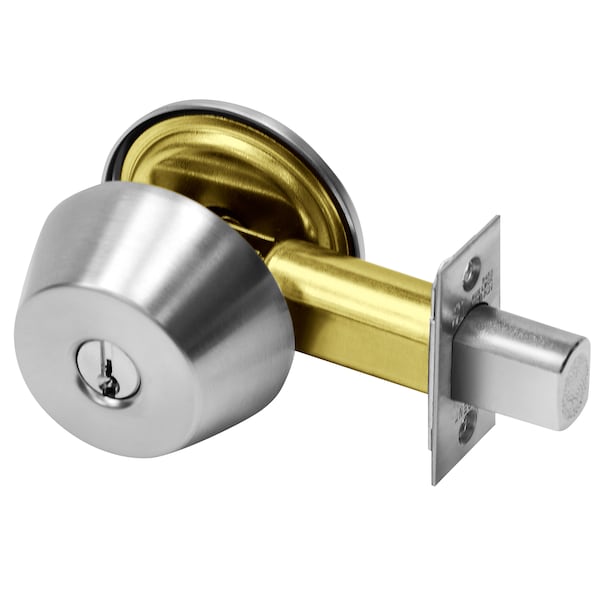 Sargent Grade 1, One-Way, LA KWY, US26D, Rectangle Stk, 6 Pins 486 26D - main